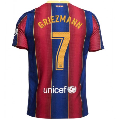 Billiga Fotbollströjor FC Barcelona Antoine Griezmann 7 Hemma tröja 2020/21 Kortärmad